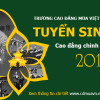 Tuyển sinh cao đẳng chính quy năm học 2014 – 2015