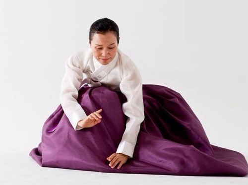 Nghệ sĩ múa Hàn Quốc Chun Yoo-oh - Ảnh: T.L