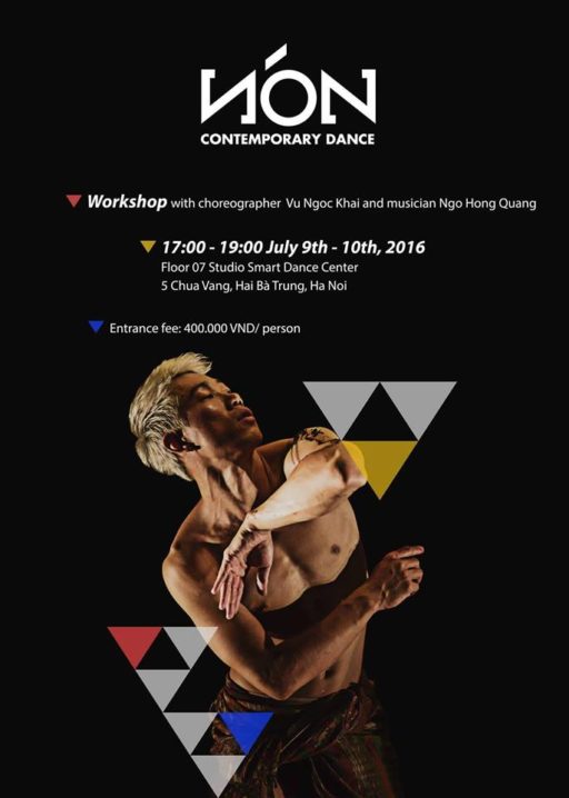 Nón Contemporary Dance Workshop in Ha Noi