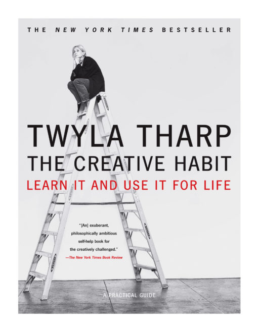 Bìa của cuốn sách "The Creative Habit" của biên đạo múa Twyla Tharp.